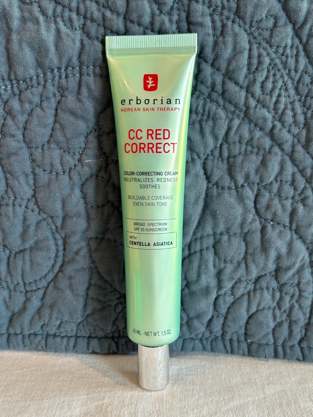 Erborian CC Red Correct Color Correcting Cream SPF 25 45ml New